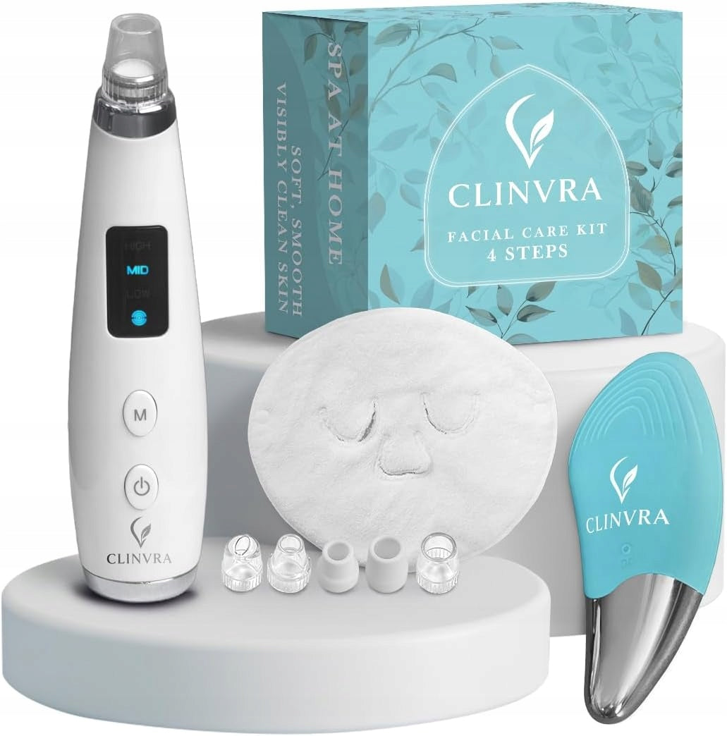 SET FOR FACE CARE IN 4 STEPS BLACKHEAD CLEANSING 5 NOZZLES