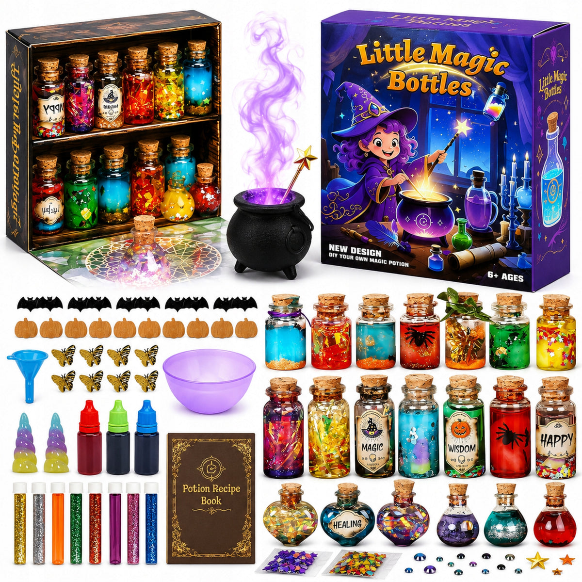 SET FOR MAKING MAGIC POTIONS XXL Magic potions for children Manufacturer code DRMAGIC1