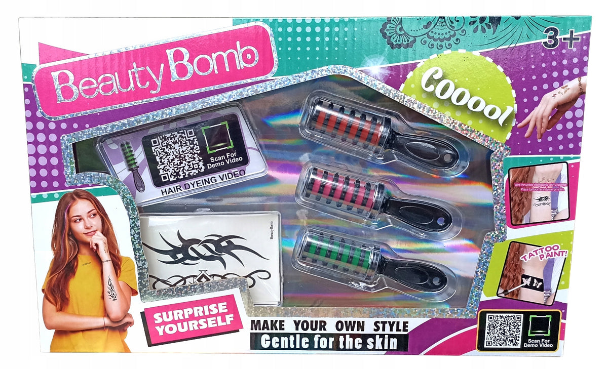 SET FOR TATTOOS AND HAIR DYES Manufacturer code NYV34387YV