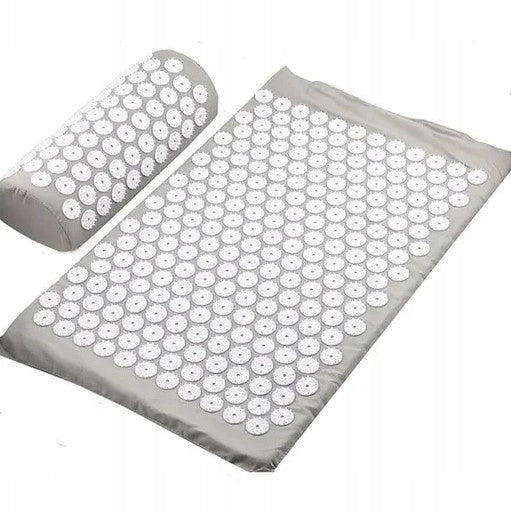 SET HEALTH MAT for Acupressure with Spikes + Pillow - RELIEF REGENERATION