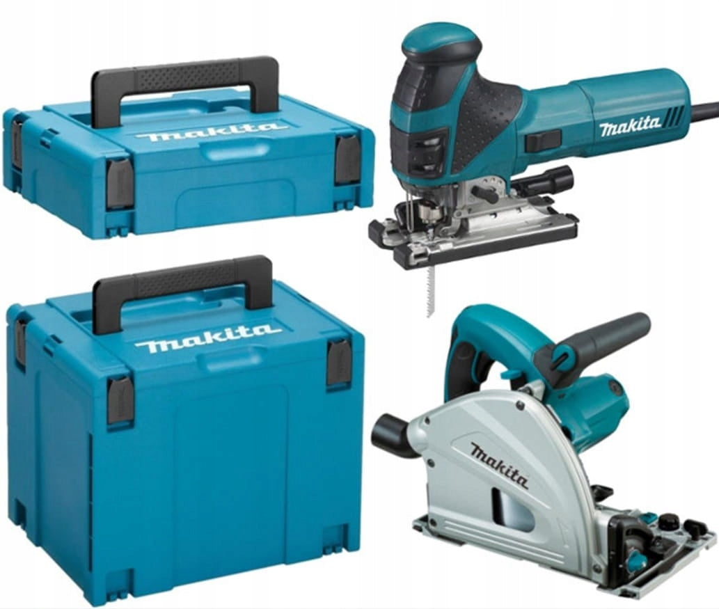 SET MAKITA RECESS SP6000J + JIGSAW 4351FCTJ + MAKPACx2 + DISC Brand Makita