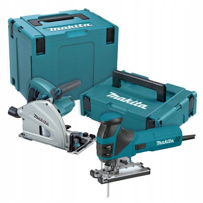 SET MAKITA RECESS SP6000J + JIGSAW 4351FCTJ + MAKPACx2 + DISC Set contents jigsaw