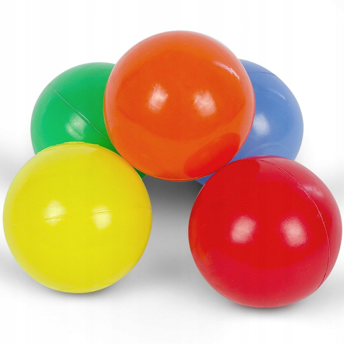 SET OF 100 PCS COLORFUL BALLS PLASTIC BALLS FOR POOL PLAY Brand Infantastic