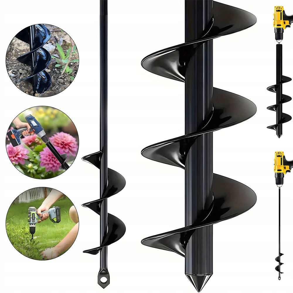 SET OF 2 GARDEN EXCAVATORS FOR PLANTING ONIONS, DRILL FOR PLANTING ONIONS