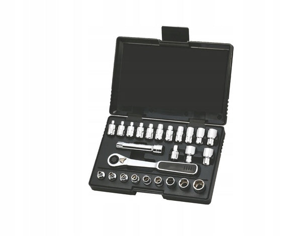 SET OF 25 PASS-THRU SOCKET WRENCHES 1/4" M/INCH ST09131SJ EAN (GTIN) 7891645096380