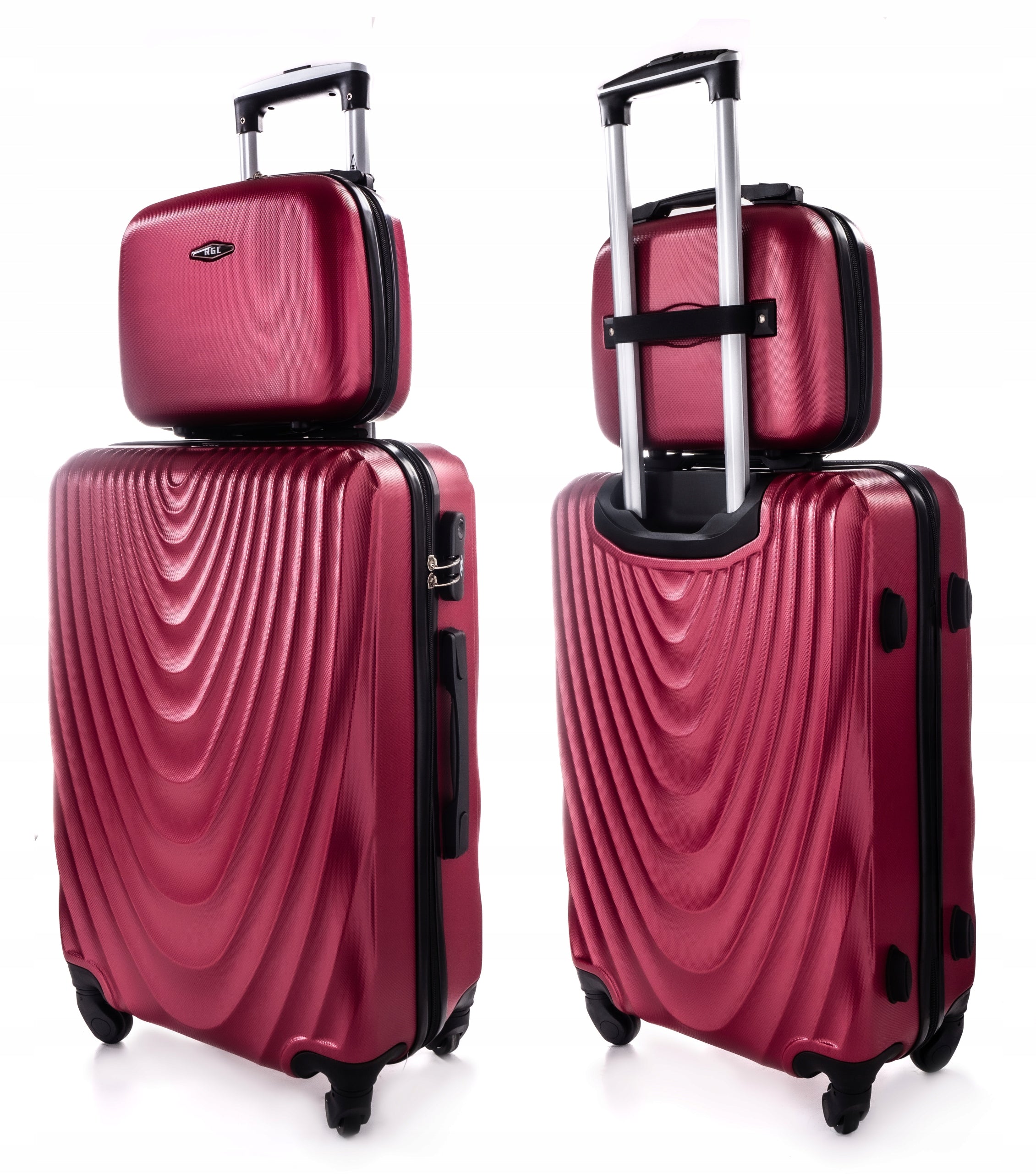 SET OF 2IN1 MEDIUM SUITCASE XL TRAVEL + CHEST Height 66 cm
