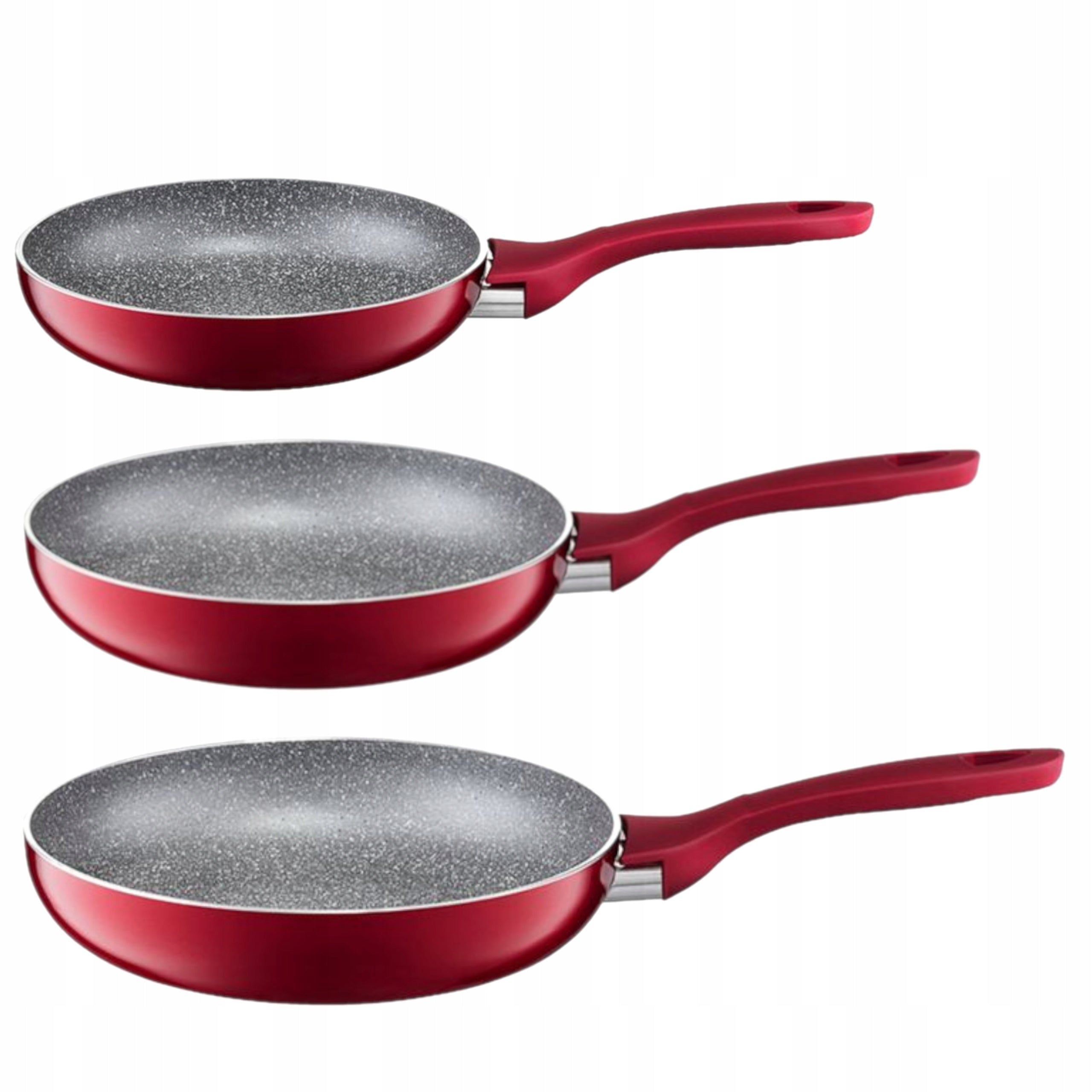 SET OF 3 PANS JASPER 20/24/28 INDUCTION AMBITION