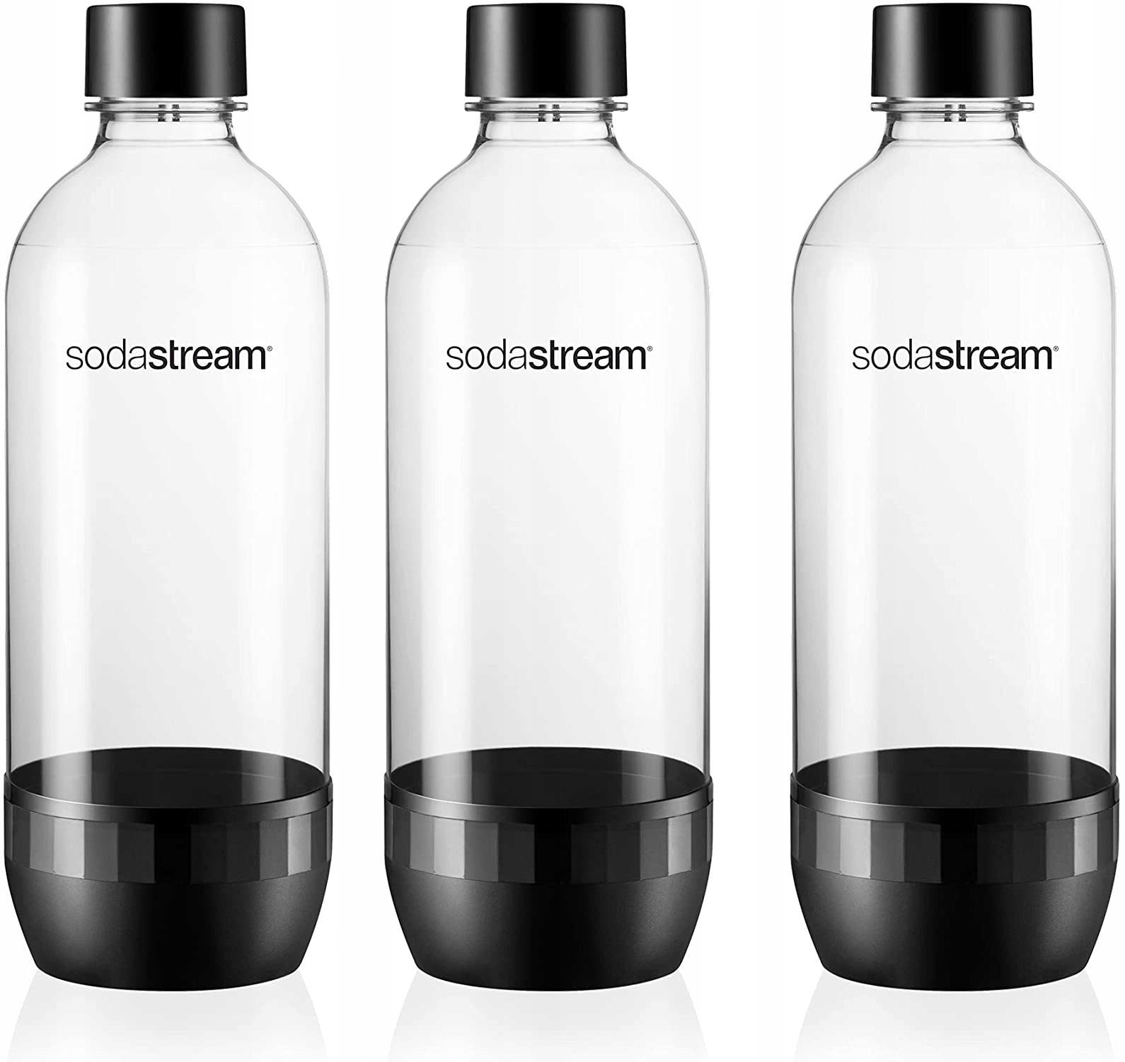 SET OF 3x BOTTLES SodaStream Classic Fuse 3x 1L FOR WATER | FOR DISHWASHER Packaging status original