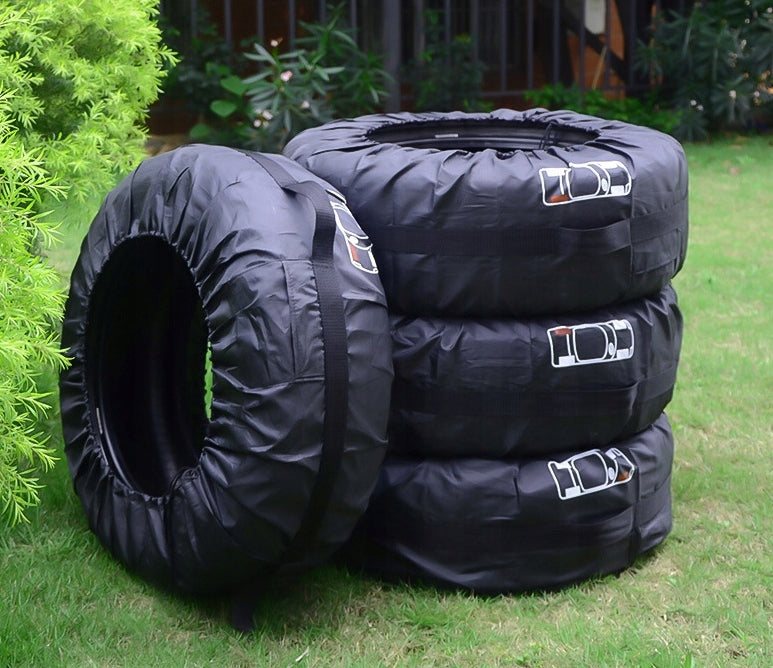 SET OF 4PCS WHEEL PROTECTIVE COVERS TYRES SET OF 16-22 INCHES TO 80CM EAN (GTIN) 5906022632050