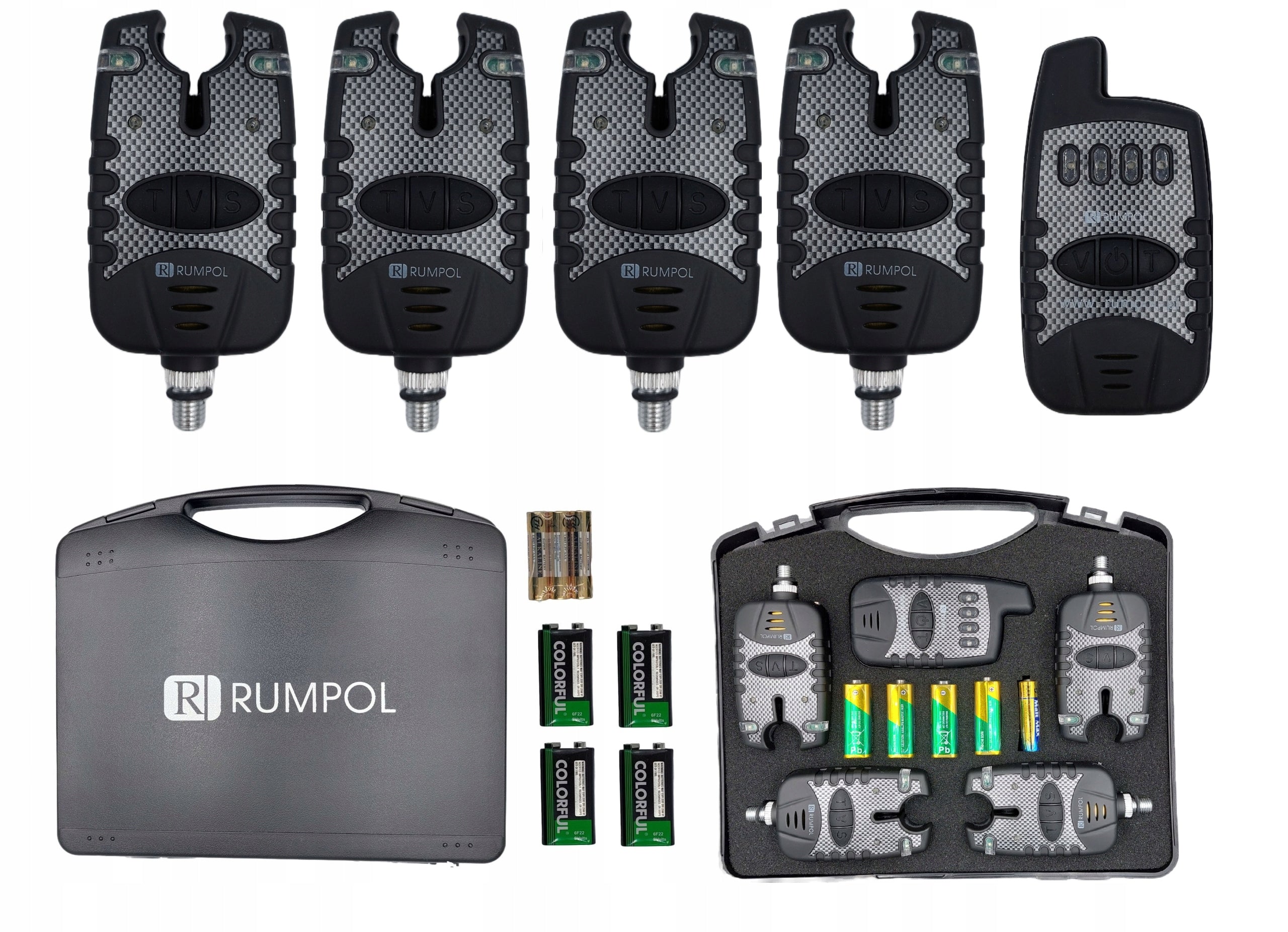 SET OF 4x BITE INDICATOR CONTROL UNIT BITE SENSOR