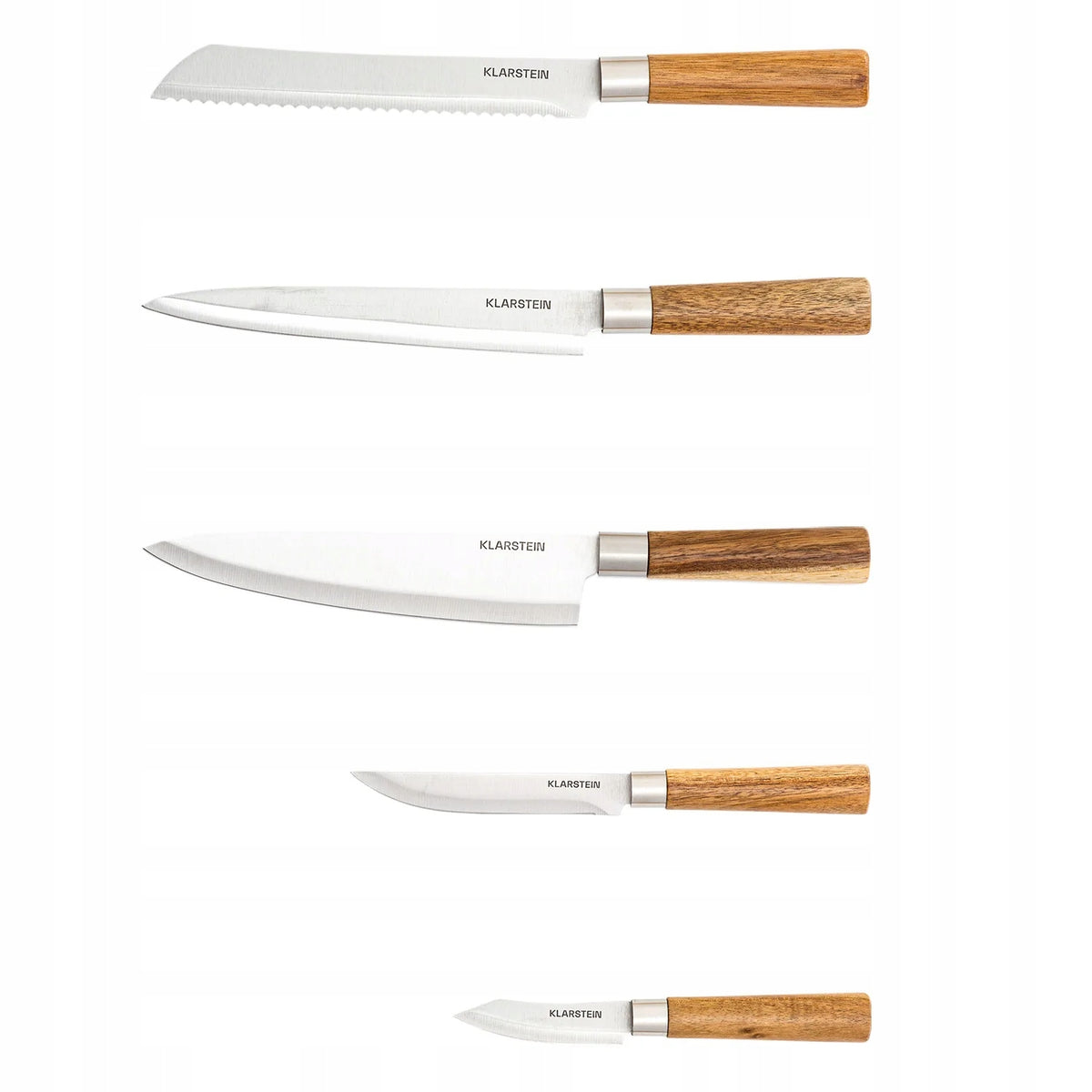 SET OF 5 KITCHEN KNIVES IN BLOCK 3 X CUTTING BOARD SET OF SHARP KNIVES Manufacturer code 10045123