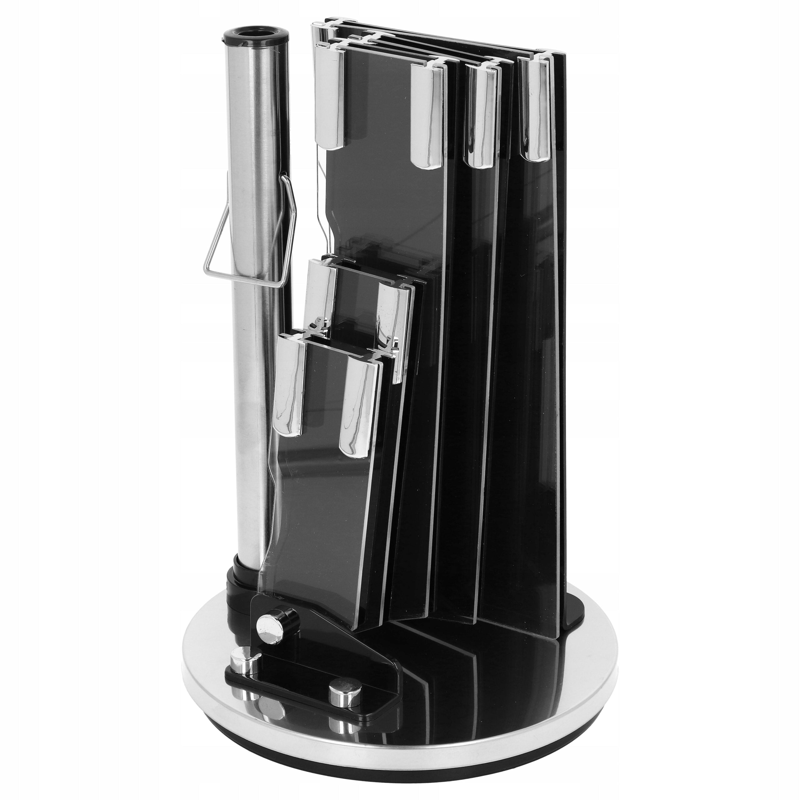 SET OF 5 KNIVES KITCHEN SET SHARP KNIFE BLOCK CLEAVER SCISSORS SHARPENER Manufacturer code 3775