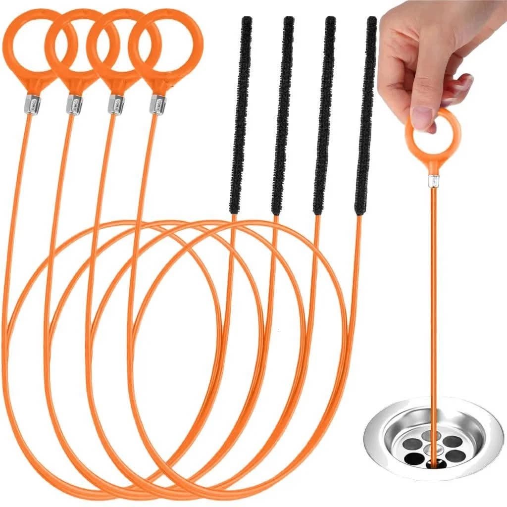 SET OF 5 SPIRALS FOR CLEARING SIPHON PIPE CLEANING DRAINS Packaging status original