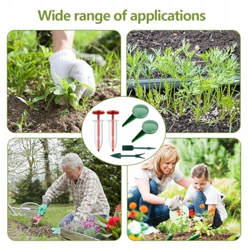 SET OF 6 SEED DISPENSERS 10 X 3 CM SEED DISPENSER FOR SOWING SET Batteries included yes