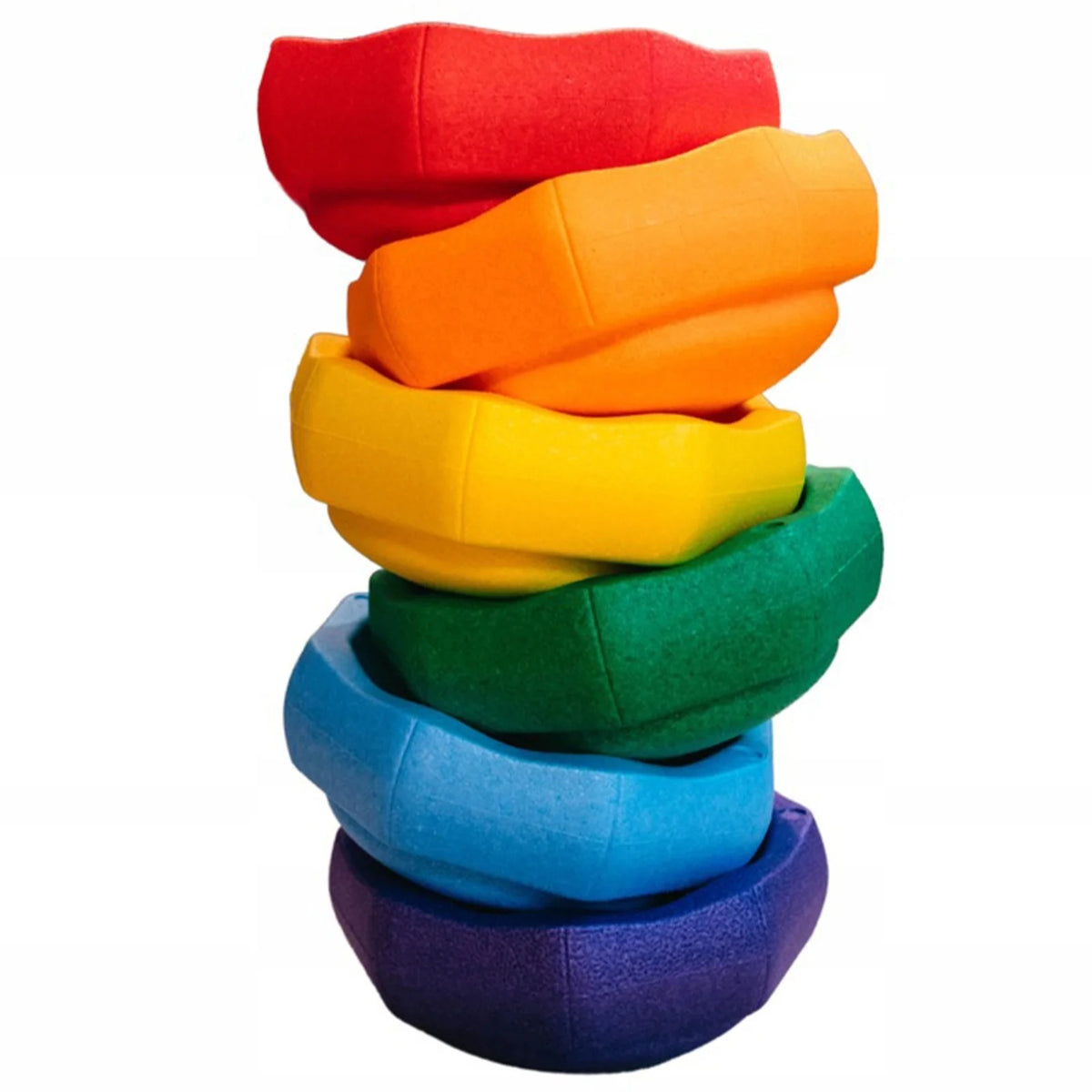 SET OF 6 SENSORY STONE DISCS FOR TOYS MOVEMENT LEARNING BALANCE Manufacturer code #12108
