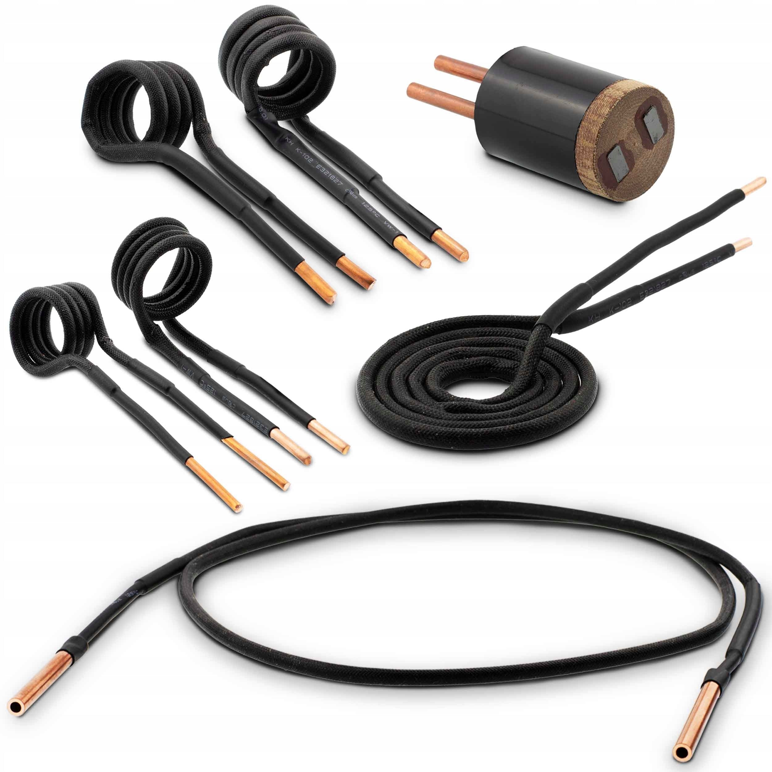 SET OF 7 HEATING COILS for induction heater COIL inductor