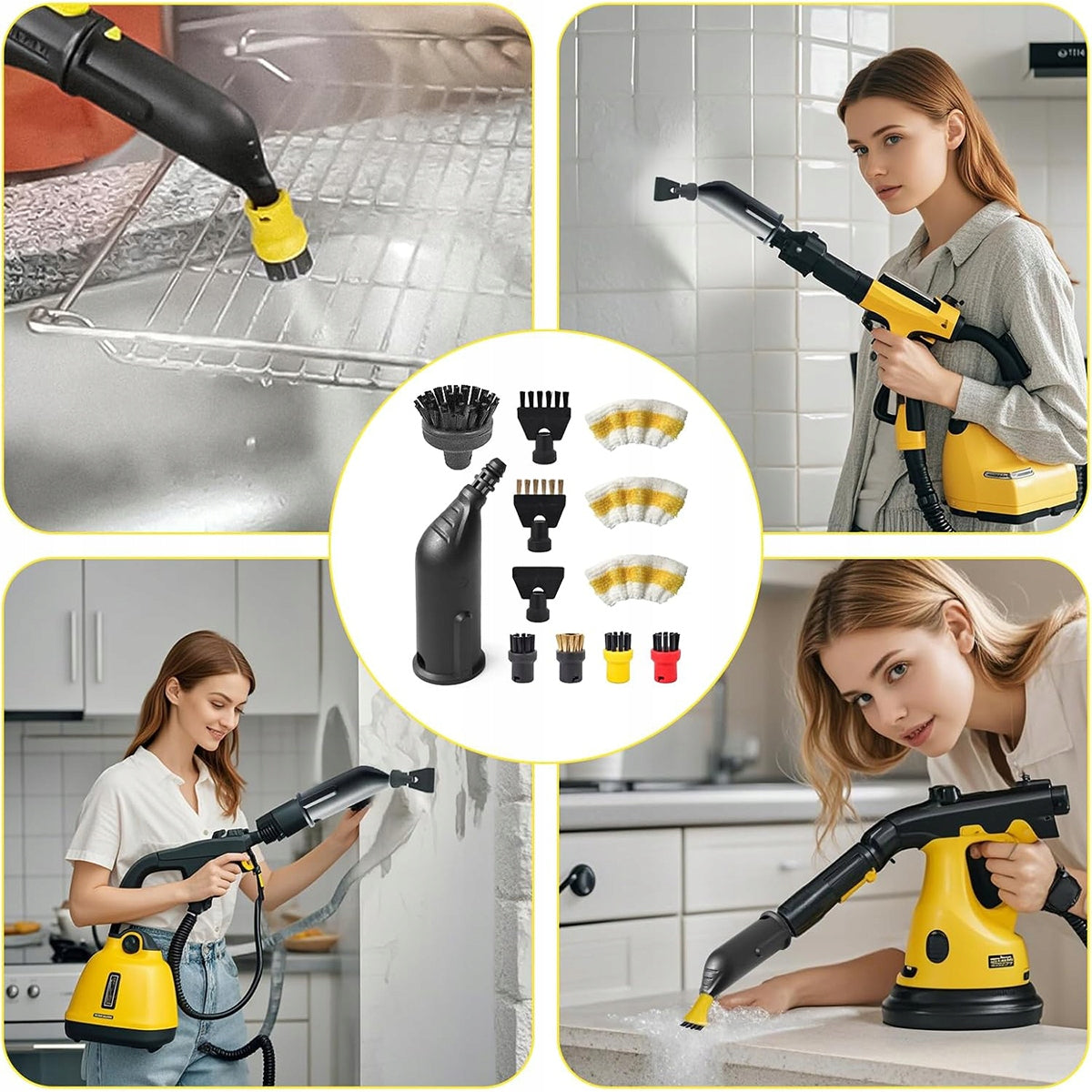 SET OF ACCESSORIES FOR EVAPORATORS KARCHER SC 1 2 3 4 5 durable 12pcs. Packaging status original