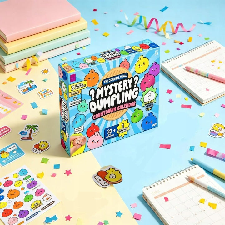SET OF ANTISTRESS SQUISHY TOY ADVENT CALENDARS 24 SURPRISES GIFT Packaging status original