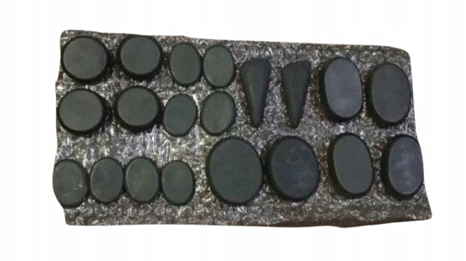 SET OF BASALT STONES, HOT STONES, HEATING BAG, MASSAGE Manufacturer code ZESTAW KAMIENIDOMASAŻU WORKIEM PODGRZEWAJĄCYM