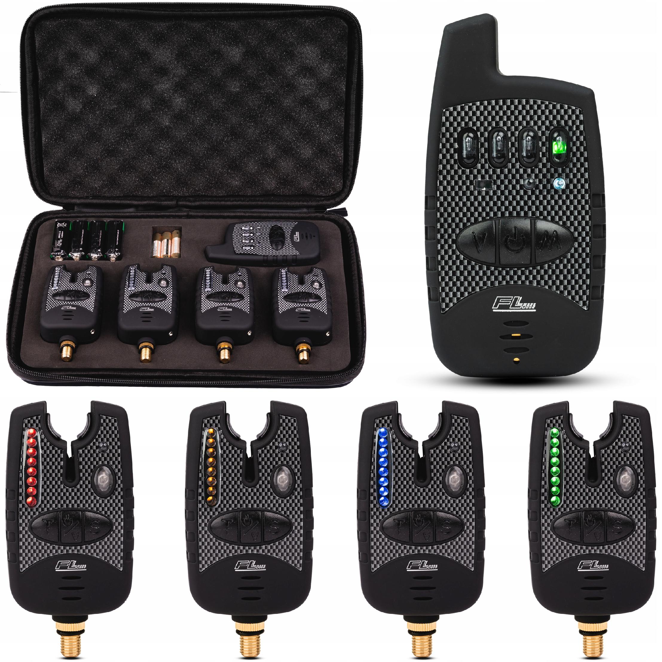 SET OF BEACONS WITH CONTROL PANEL 4+1 LED LINE FL