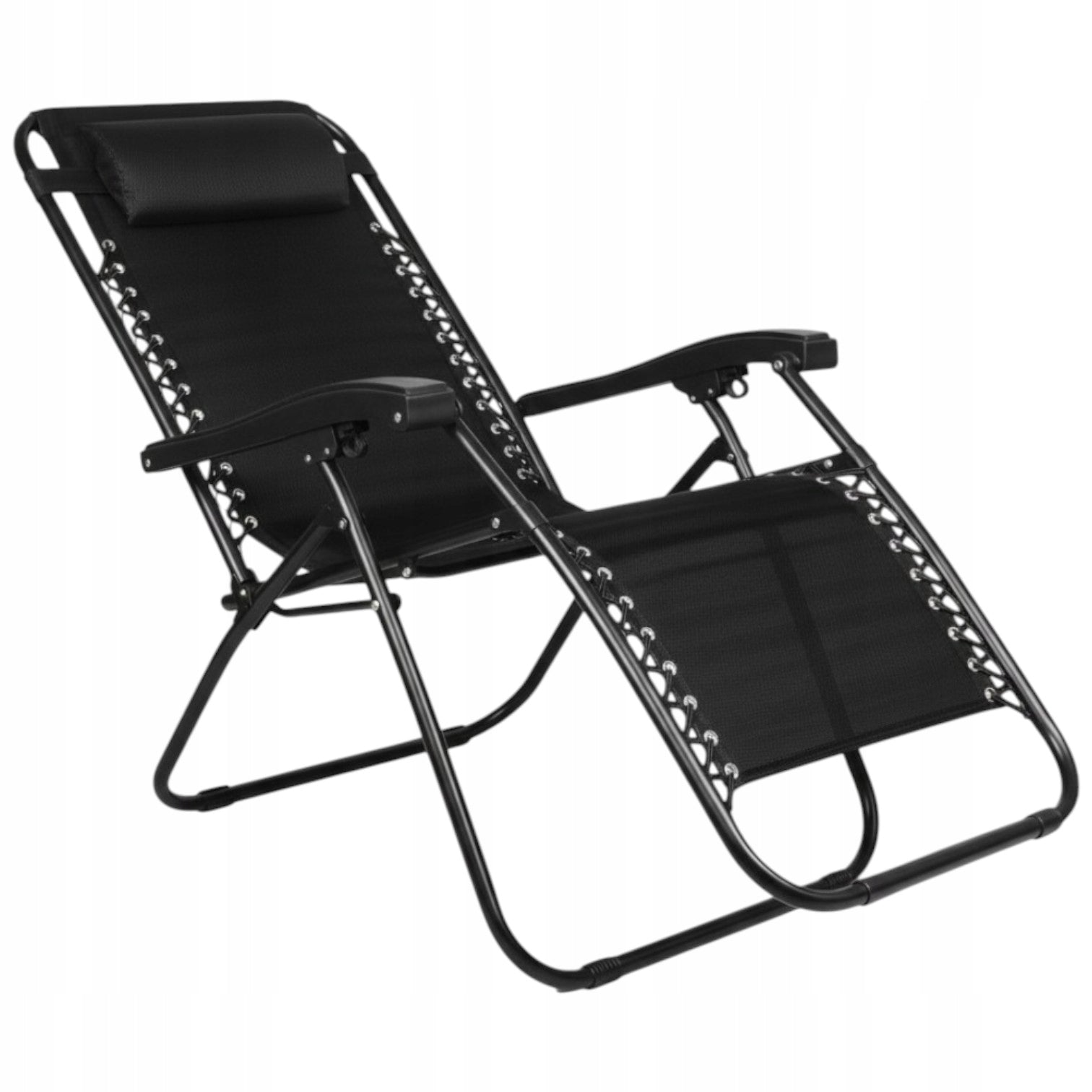 SET OF CHAIRS SUN LOUNGERS 2X GARDEN LOUNGER RECLINING CAMPING CHAIR GOLIAT Brand Goliat