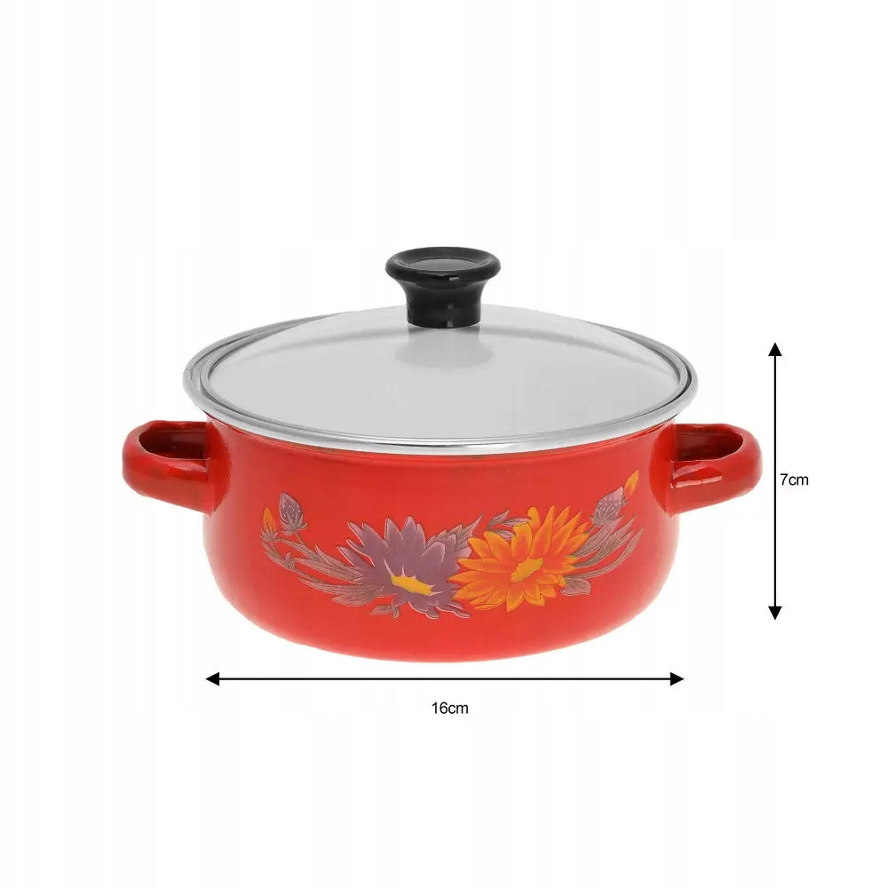 SET OF ENAMEL POTS 10 ELEMENTS EAN (GTIN) 5902666611703