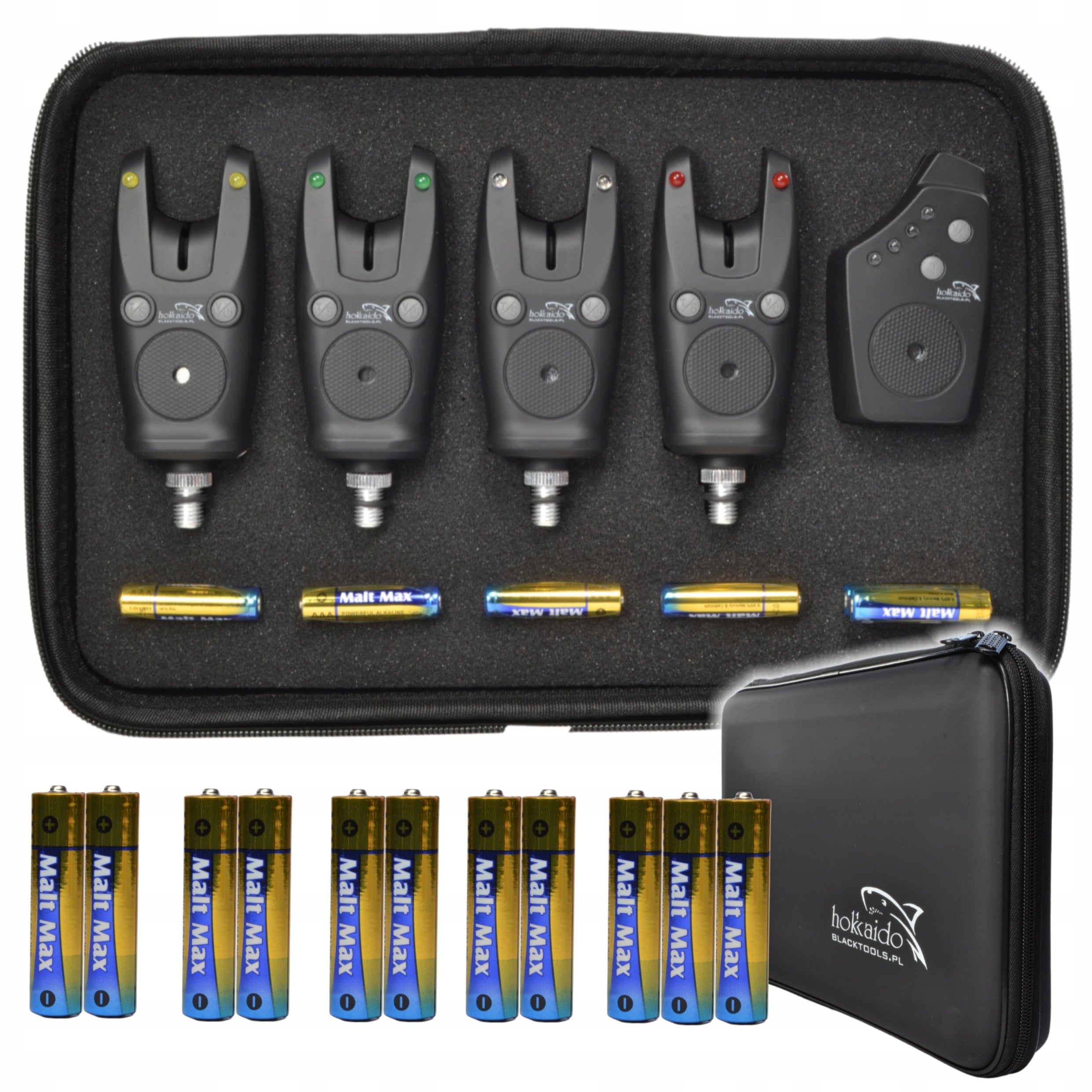 SET OF FISHING BEACONS 4+1 W12051 HOKKAIDO RUBBER