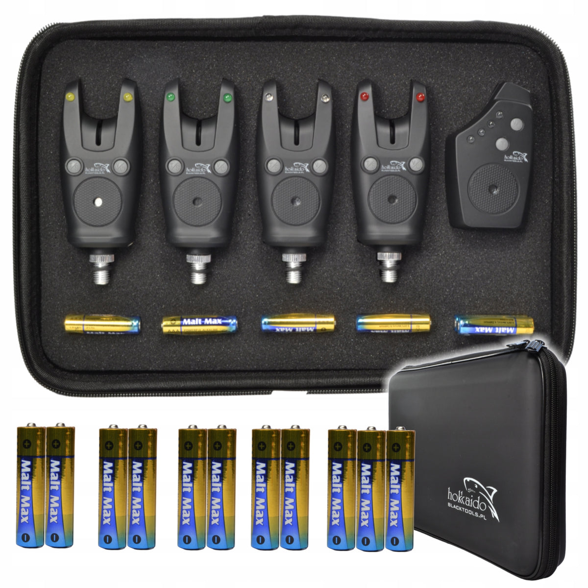 SET OF FISHING BEACONS 4+1 W12051 HOKKAIDO RUBBER