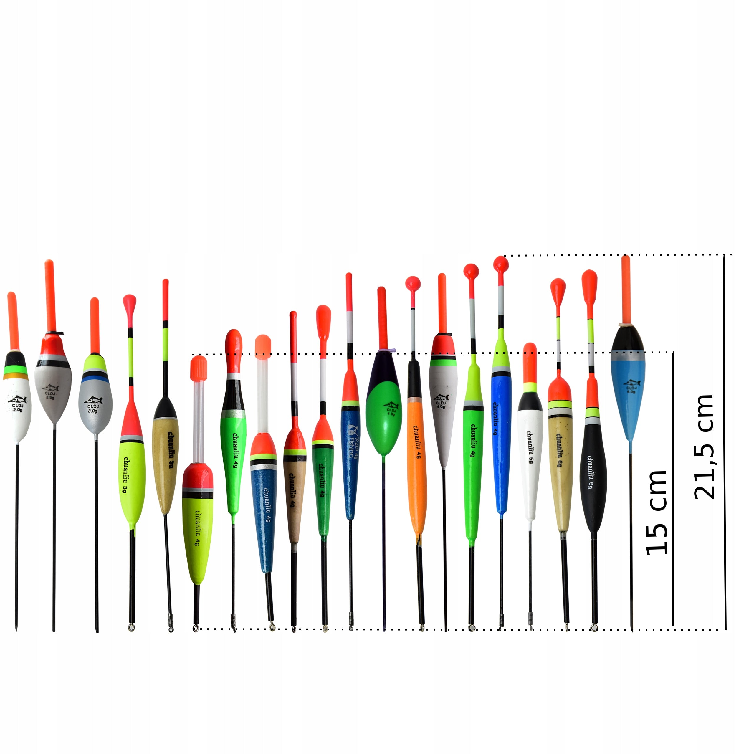 SET OF FLOATS 20 pieces FLOATS Manufacturer code MFTOP20
