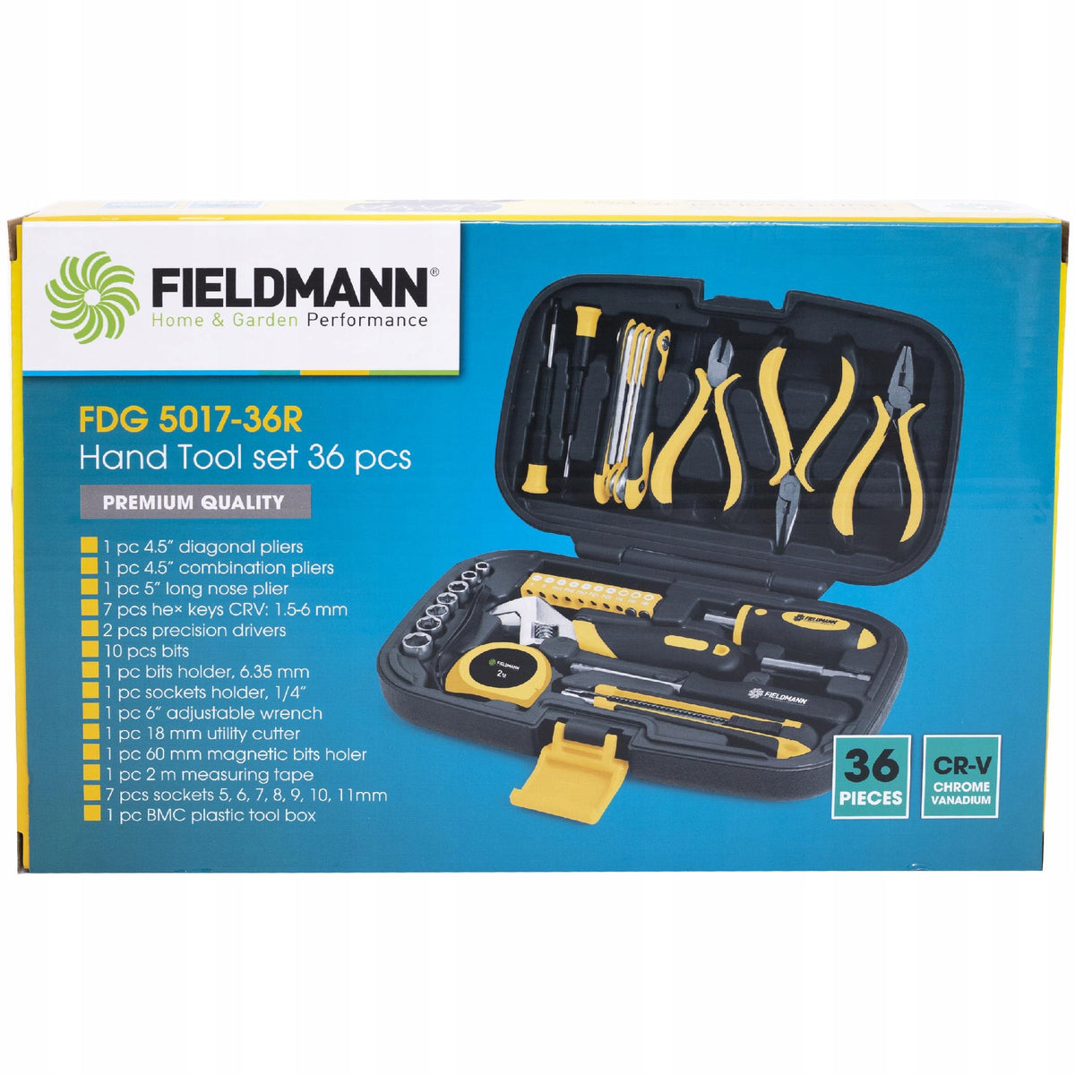 SET OF Fieldmann FDG 5017-36R 36 pcs Packaging status original