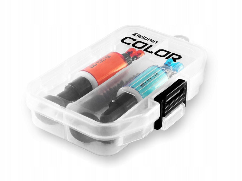 SET OF HANGERS DELPHIN COLOR - 2 pcs. BLUE + RED