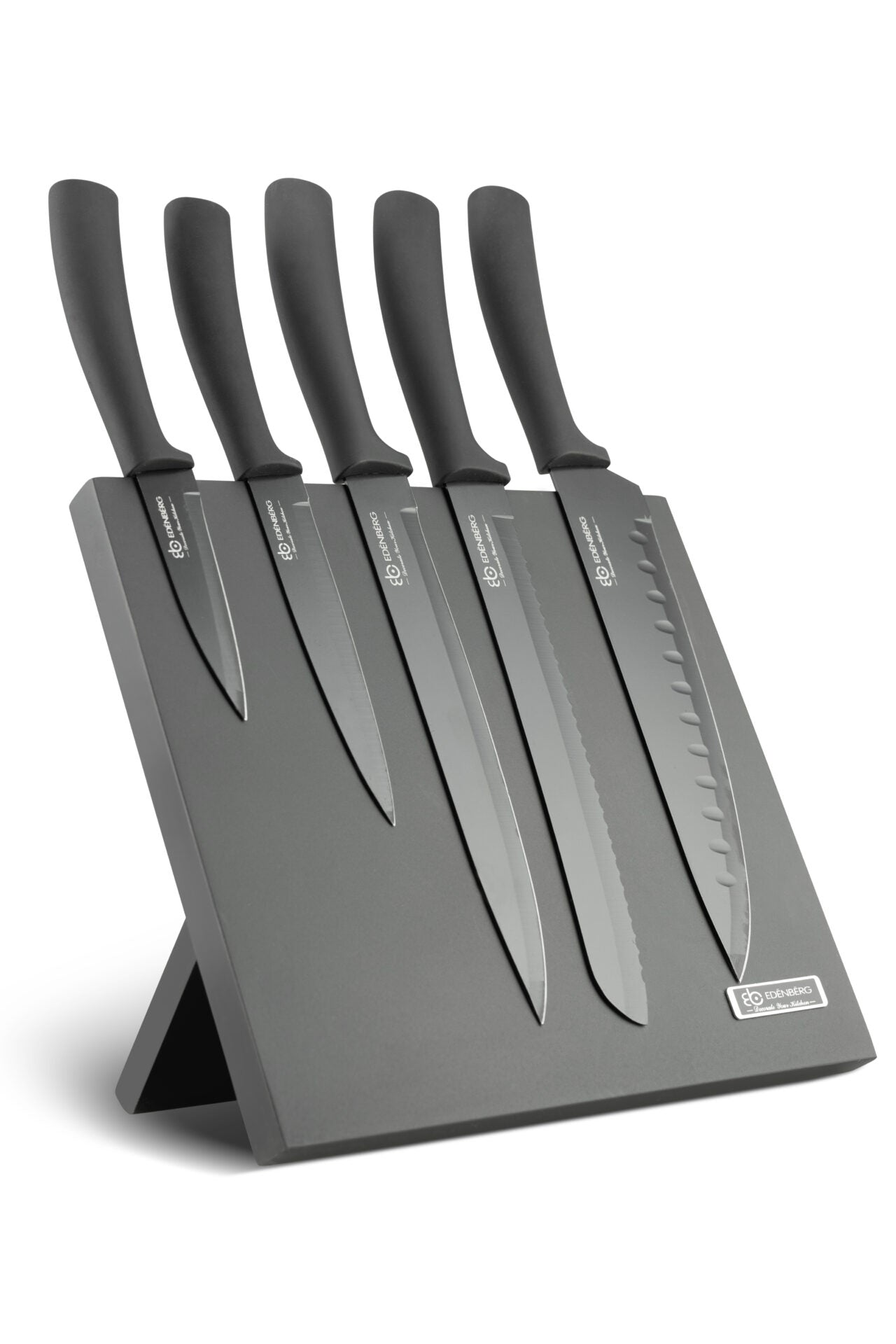 SET OF KNIVES WITH MAGNETIC STRIP 5 PCS. EDENBERG