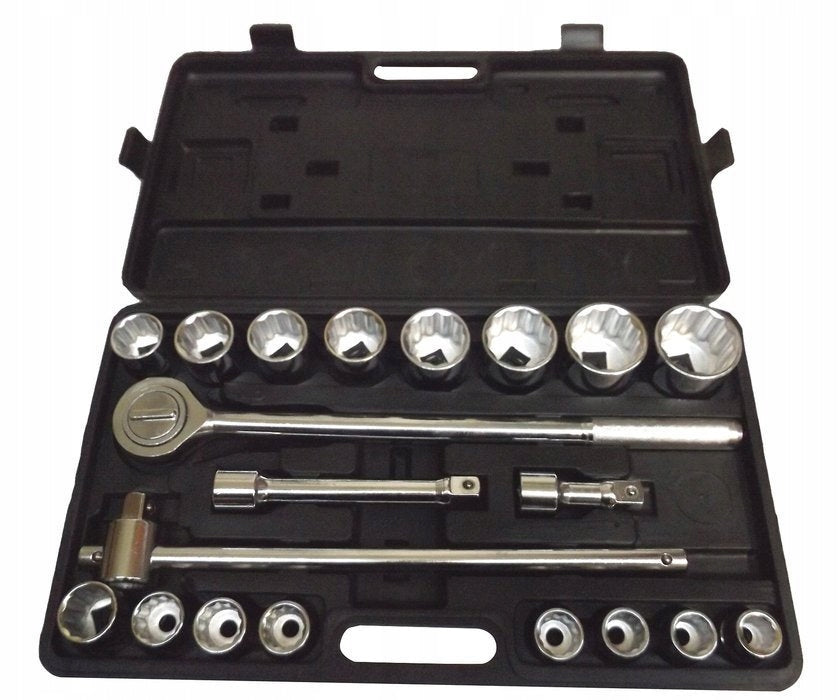 SET OF LARGE SOCKET WRENCHES 21EL. 3/4 LARGE SOCKETS SET TIR Manufacturer code MF780578