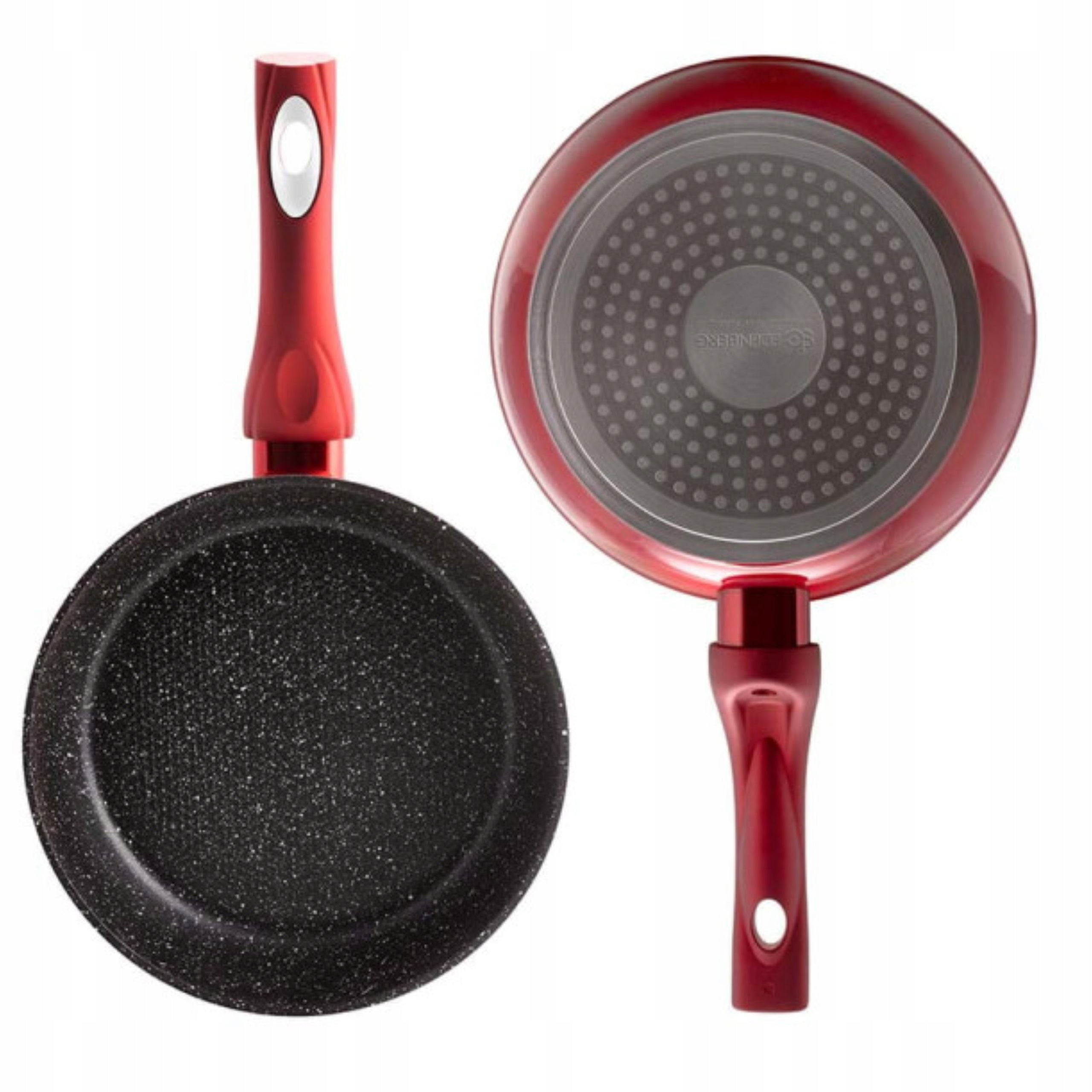 SET OF MARBLED PANS NONSTICK PLATSER HONEY GAS INDUCTION 20/24/28cm EAN (GTIN) 5907178740484