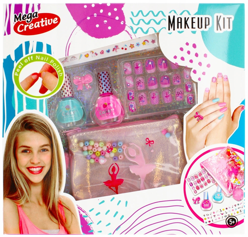 SET OF NAIL COSMETICS WITH RING