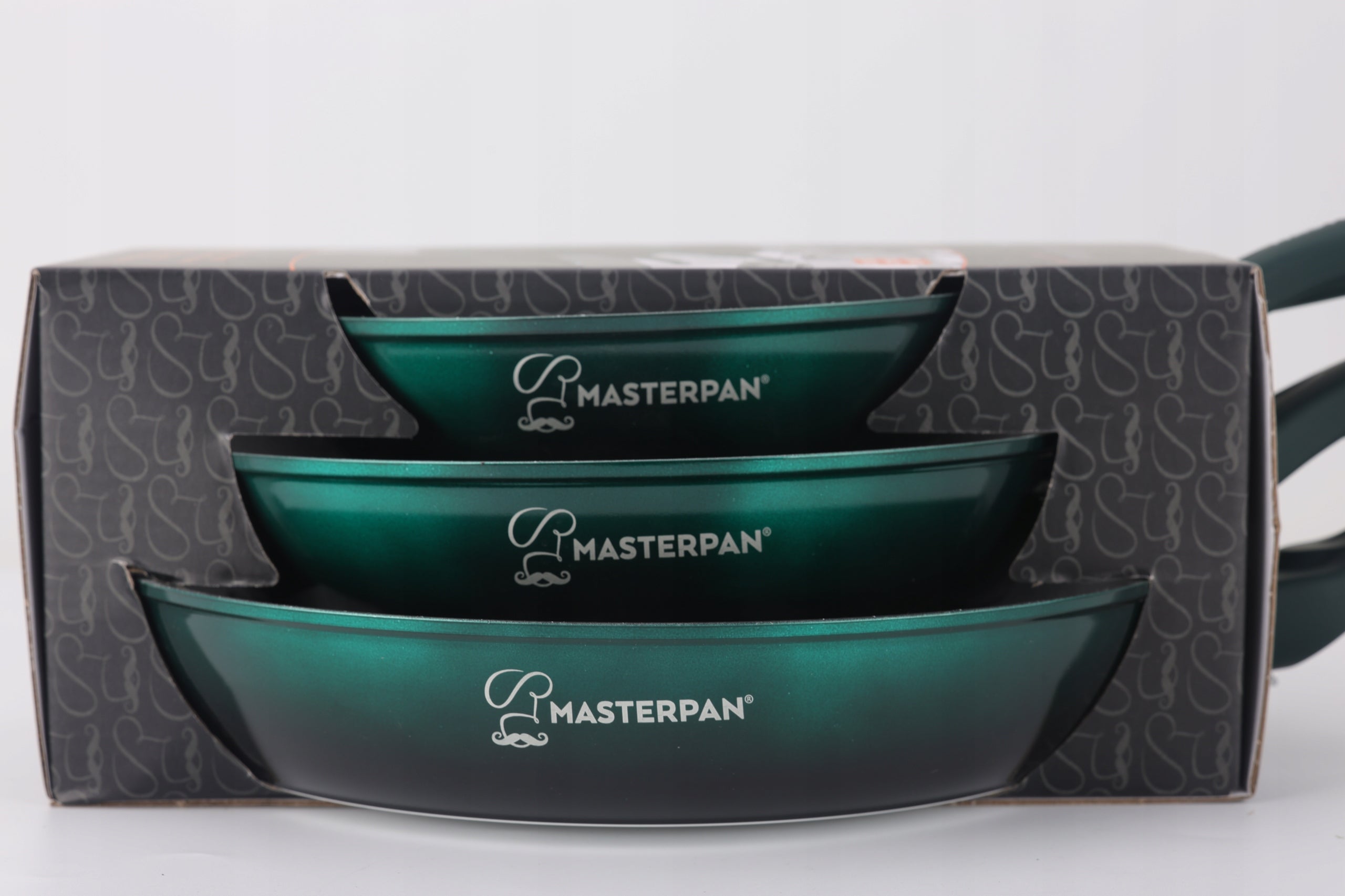 SET OF PANS 3PCS 20CM/24CM/28CM MP-2381 MASTERPAN Brand no brand