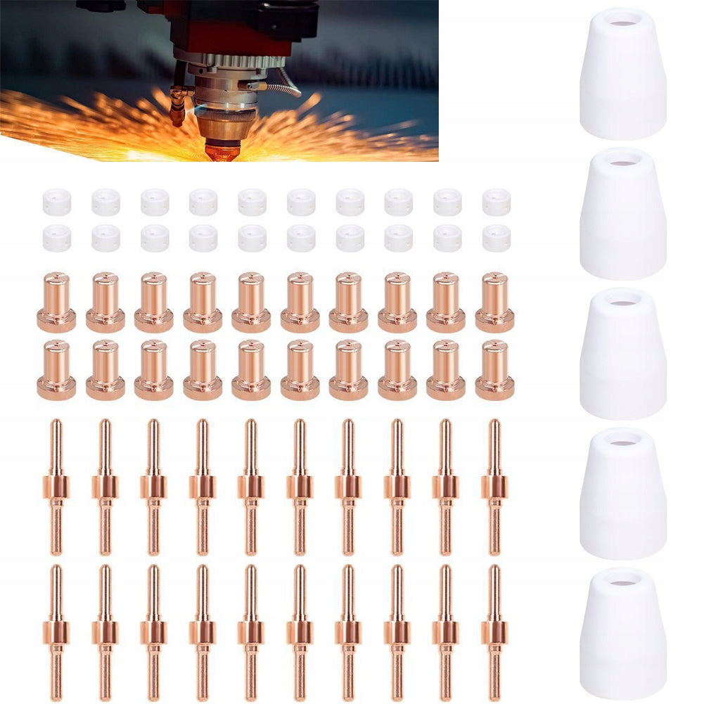 SET OF PLASMA ELECTRODE NOZZLES PARKSIDE PT31 CUT30-50 65pcs Manufacturer code XM330