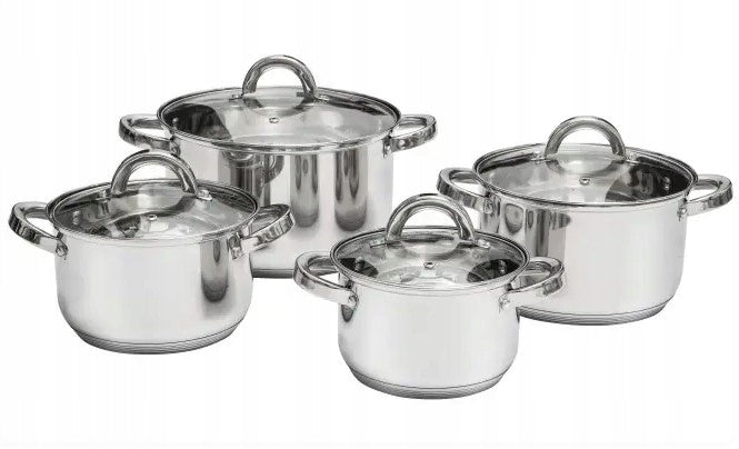 SET OF POTS AMBITION BERRY 8ELEMENTS STAINLESS STEEL INDUCTION Brand Ambition