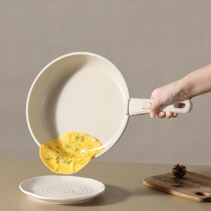 SET OF POTS AND PANS 15 EL 2X DETACHABLE HANDLE GAS INDUCTION Packaging status original