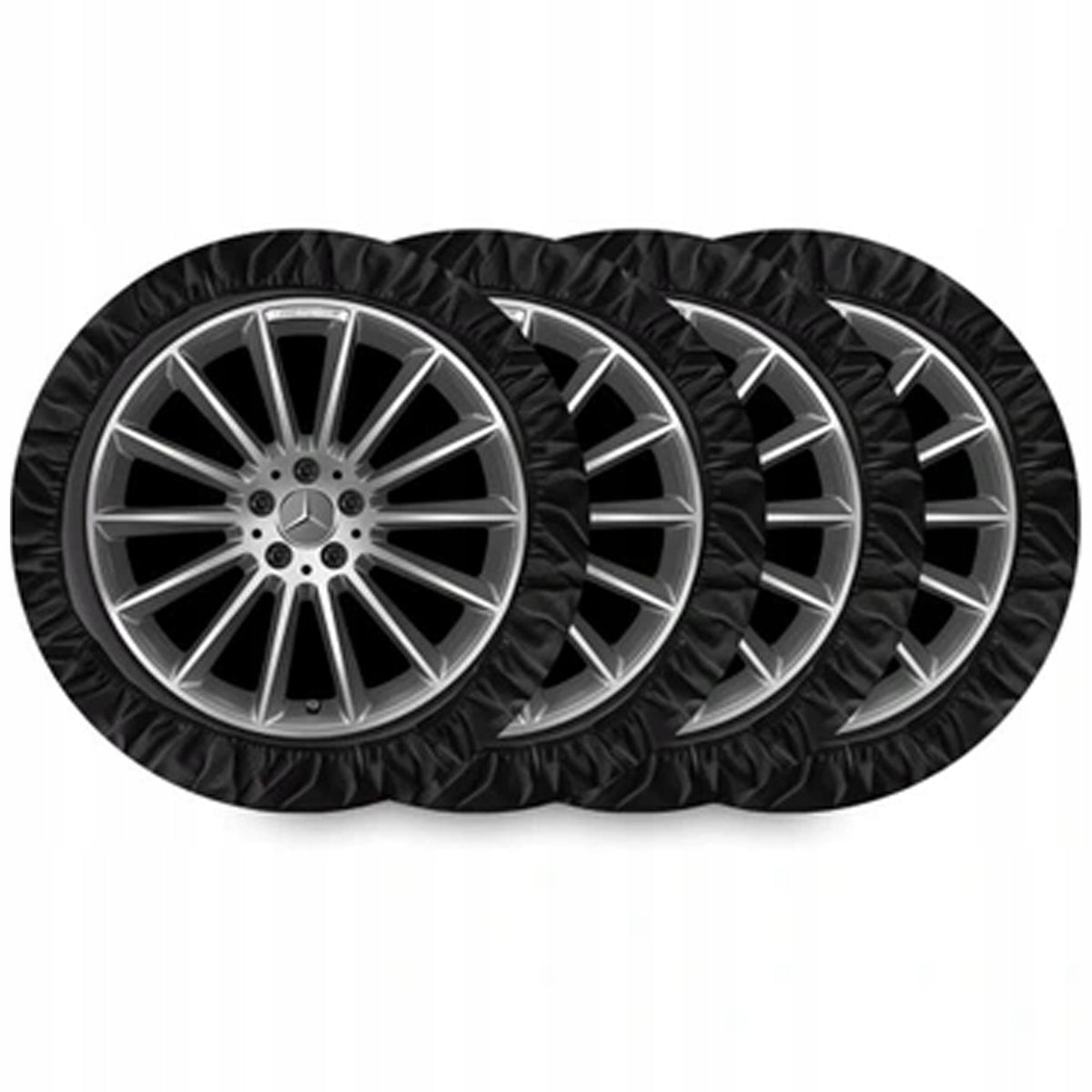 SET OF PROTECTIVE COVERS FOR WHEELS TIRES RIMS COVERS 4PCS 13-17 INCHES Packaging status original