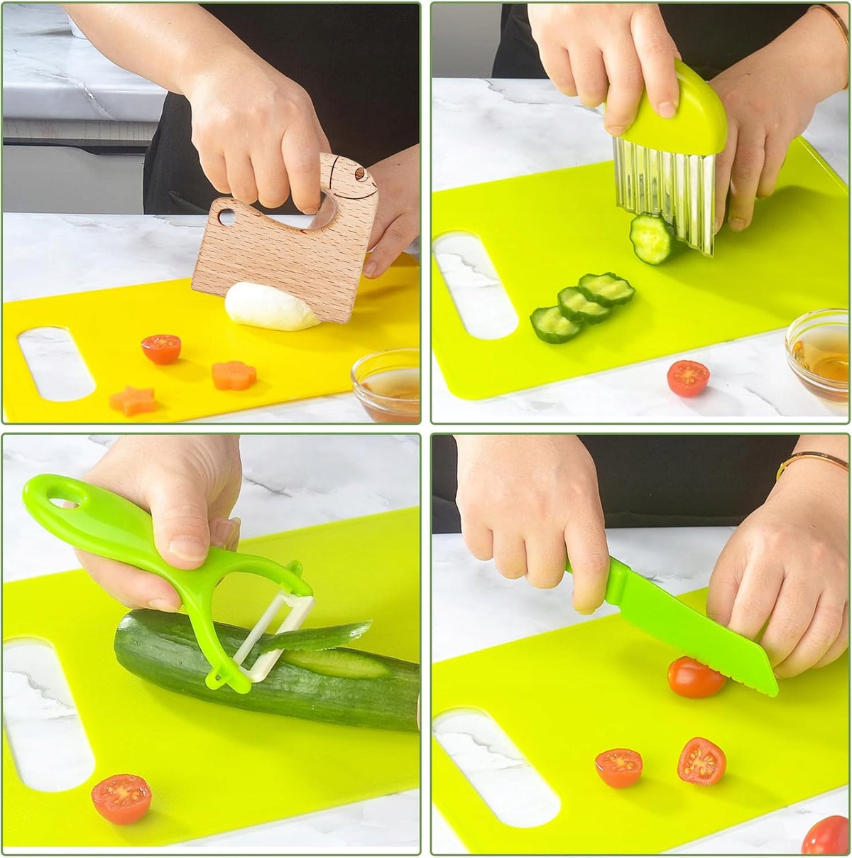 SET OF SAFE Montessori KITCHEN KNIVES FOR CHILDREN MEGA SET XXL Manufacturer code q260412085