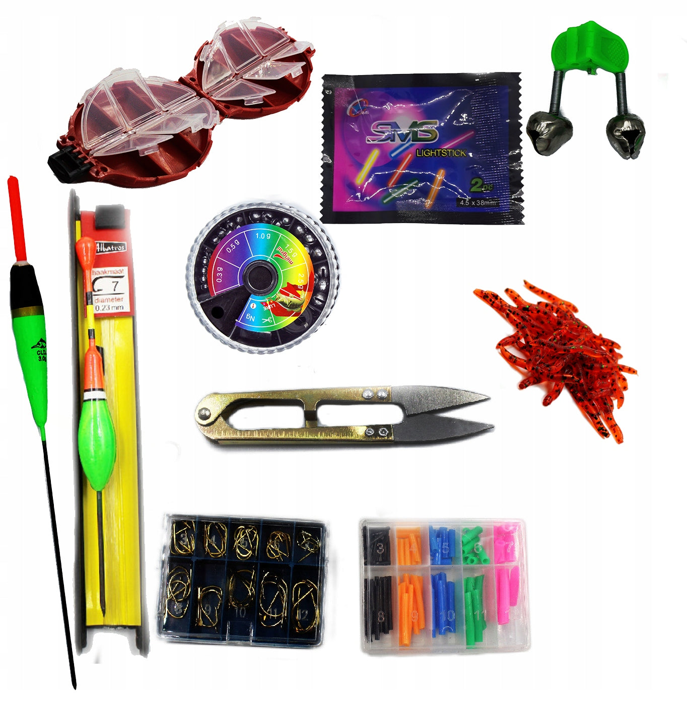 SET OF SMALL ANGLER SUPER GIFT FOR CHILD Full equipment to start Manufacturer code Zestaw małego wędkarza