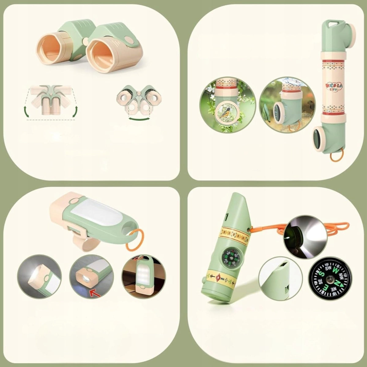 SET OF SMALL NATURE EXPLORER EDUCATIONAL OBSERVATION OF PLANT INSECTS 3+ Brand BOUNN