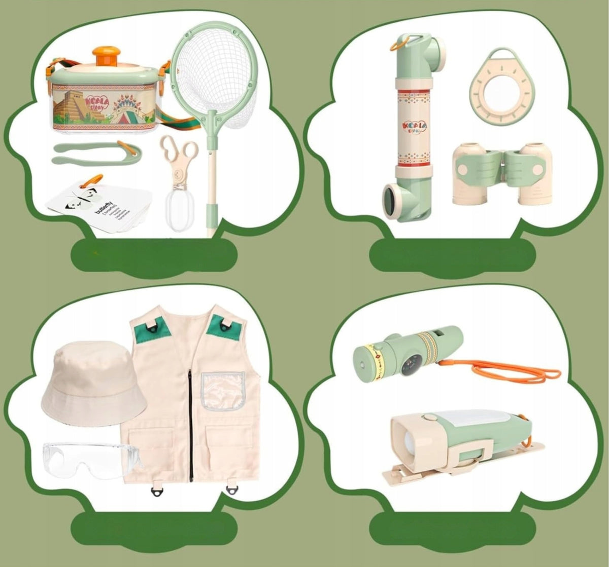 SET OF SMALL NATURE EXPLORER EDUCATIONAL OBSERVATION OF PLANT INSECTS 3+ Packaging status original