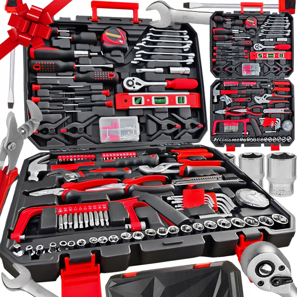 SET OF SOCKET WRENCHES KEYS TOOL CASE KEYS 168el