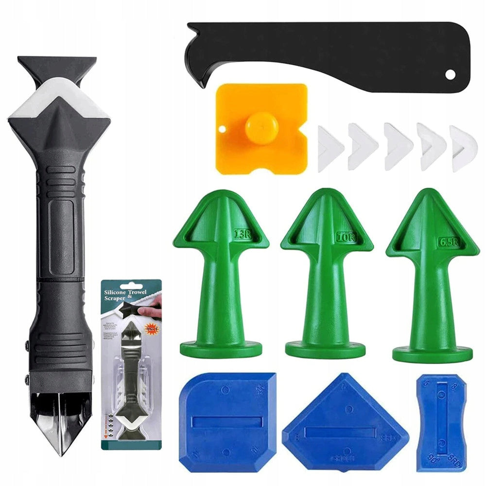 SET OF SPATULAS RUBBER TIPS FOR SILICONE PROFI
