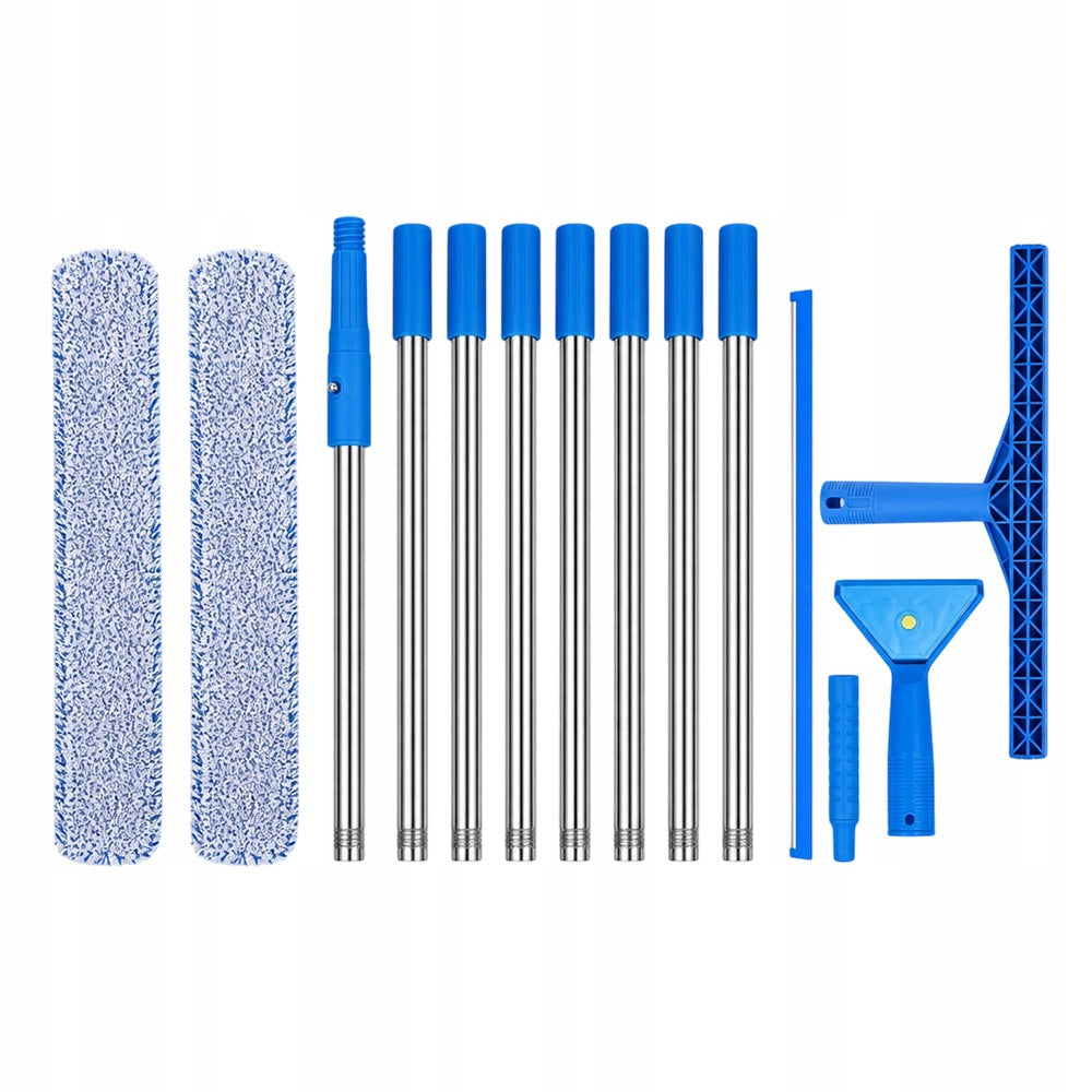 SET OF SQUEEGEE FOR CLEANING WINDOWS STREAKS TELESCOPIC BRUSH LONG 3M Manufacturer code DO MYCIA OKIEN 3M