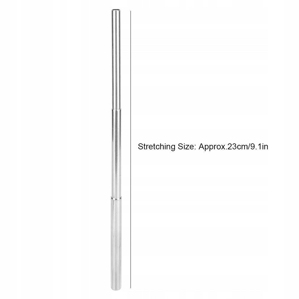 SET OF STEEL TELESCOPIC STRAWS FOR DRINKS 3IN1 TOOTHBRUSH CASE Packaging status original