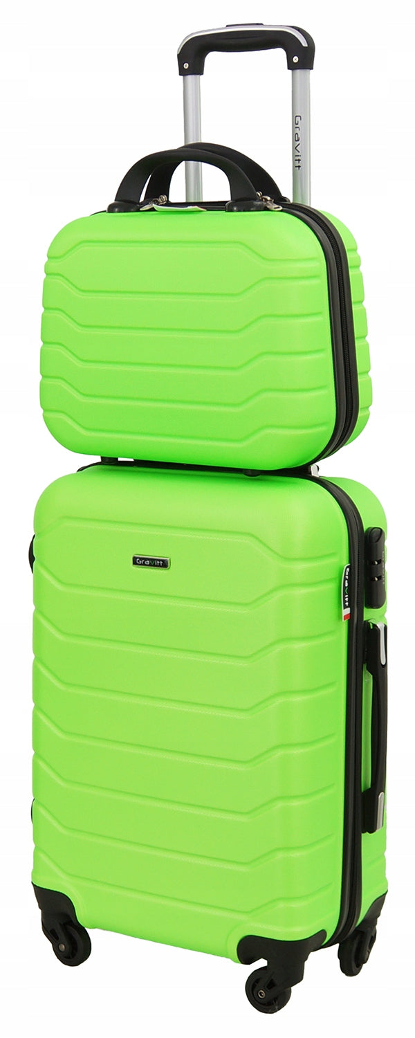 SET OF SUITCASES 2in1 SUITCASE ON WHEELS + CASE GRAVITT 931 WIZZAIR Width (longer edge) 36 cm
