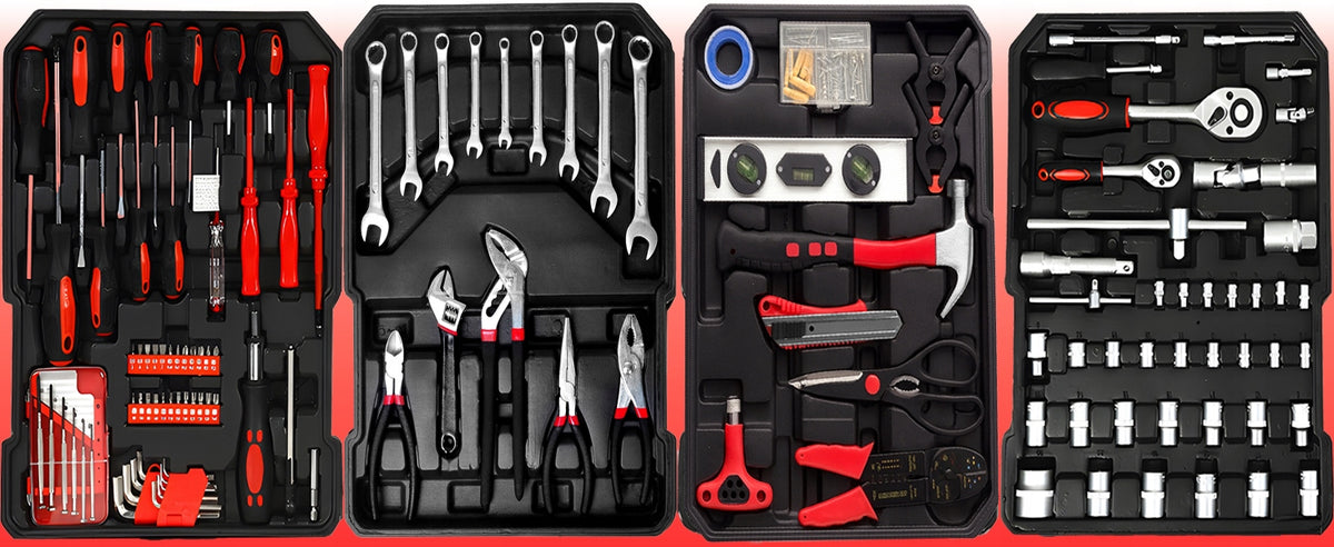 SET OF TOOLS AND KEYS TOOL CASE KEYS 1000 ELEMENTS LARGE XXL Manufacturer code OR1254